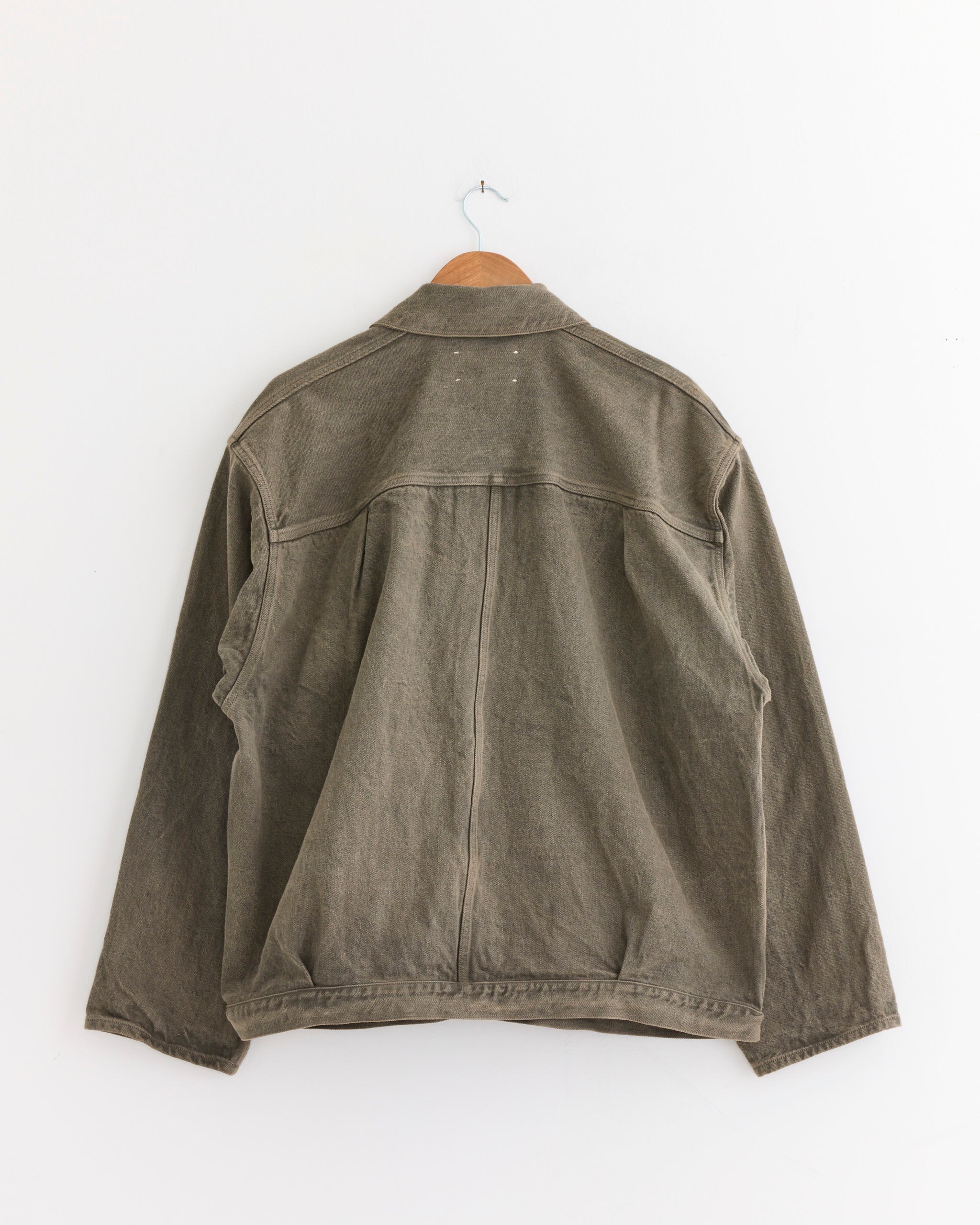 Pleats Jacket in Mugwort - Image 3