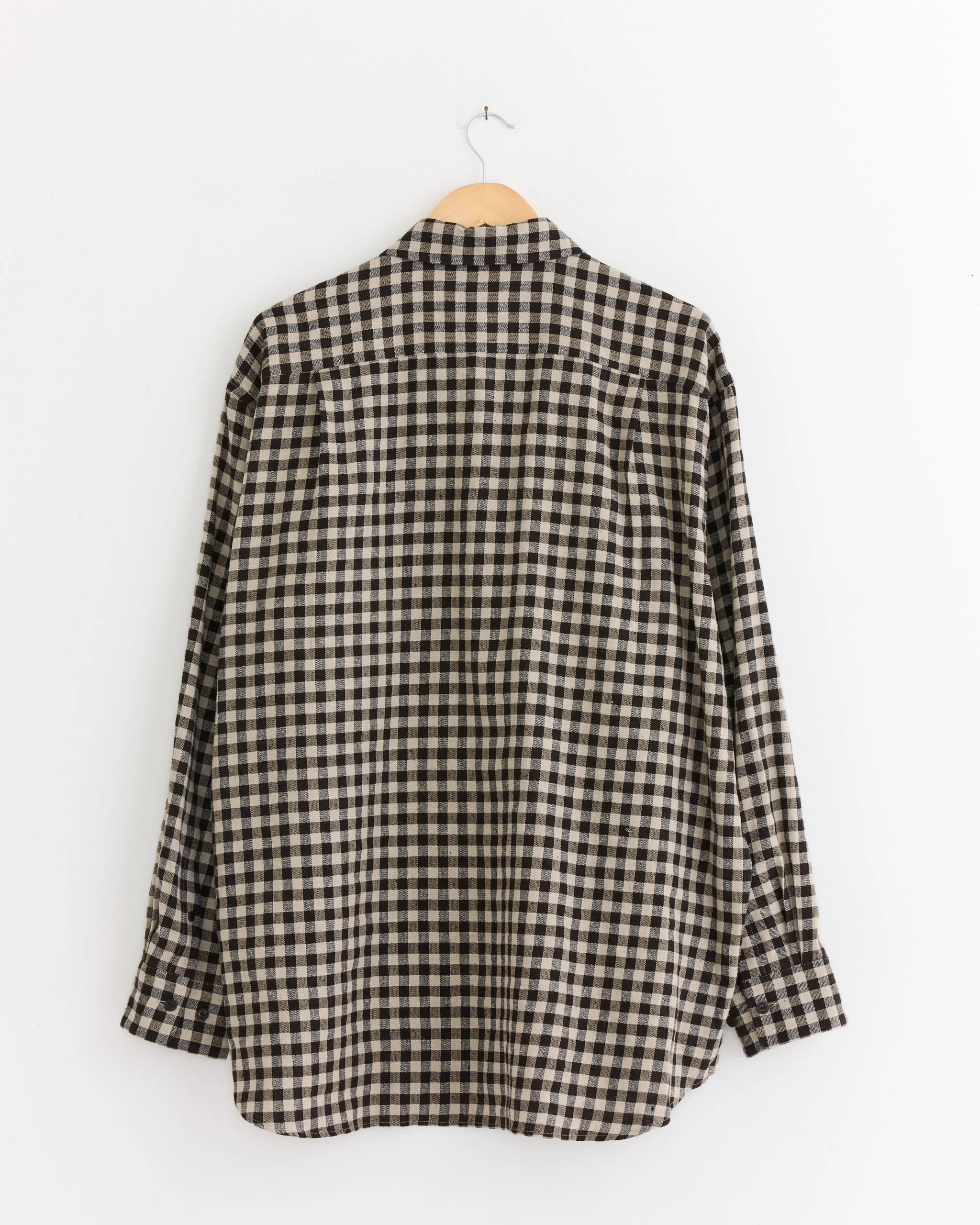 Regular Collar Shirt in Gingham - Image 3
